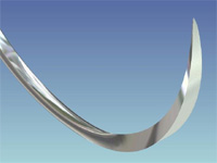 Basik Suture Needles -  1/2 Circle Cutting - 6/pk